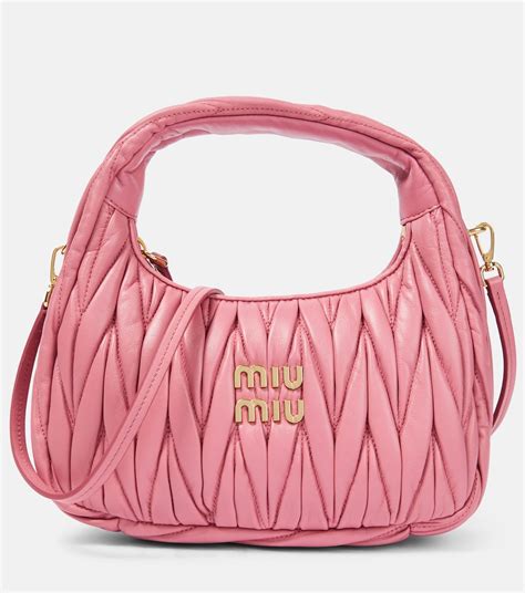 miu miu pink satchel bag|Meer.